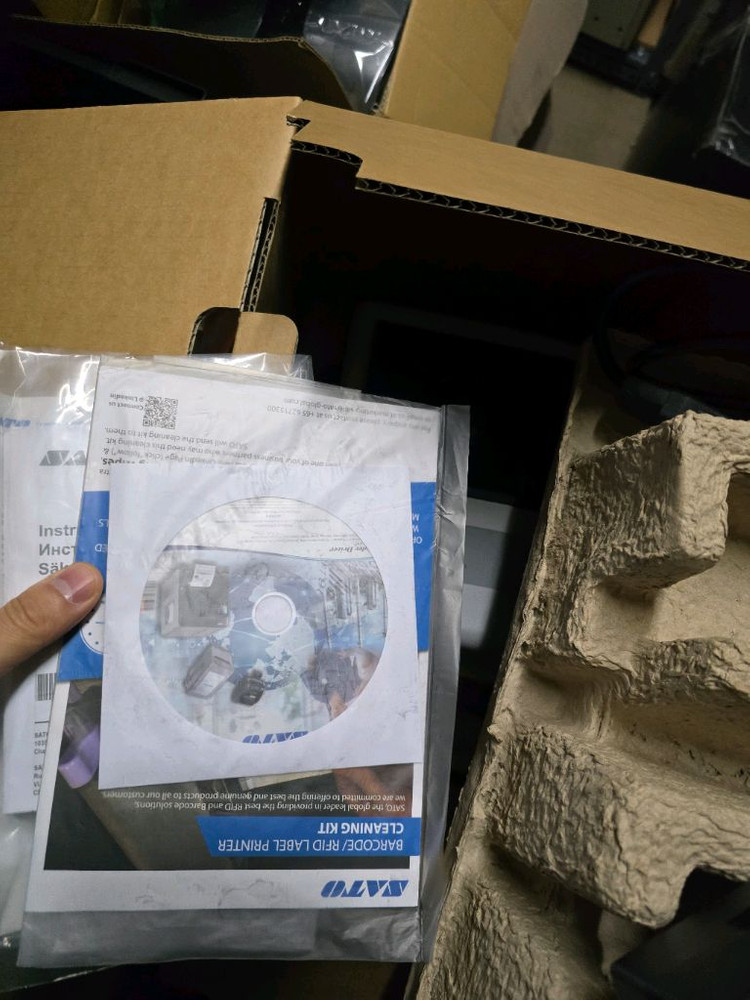 사토 CG408TT 바코드프린터 특 A급장비--2