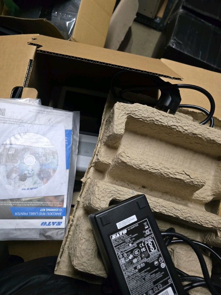 사토 CG408TT 바코드프린터 특 A급장비--3