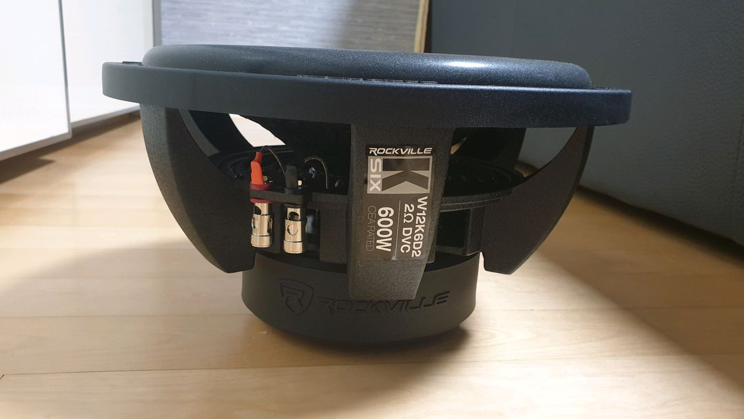 Rockville W12K6D2 12인치 서브우퍼 이미지