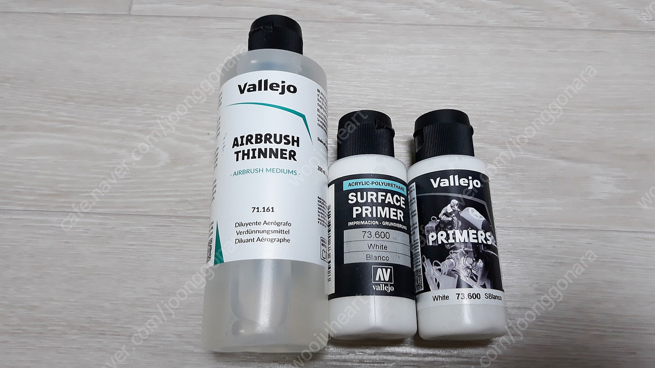 바예호 아크릴 서페이서+에어브러시 신너+타미야캔스프레이+Rich Pen 에어브러쉬 일괄판매 이미지