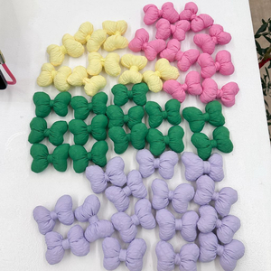 리본 부자재 45개 (키링, 지비츠, 뱃지, 그립톡 등 만들기 가능)