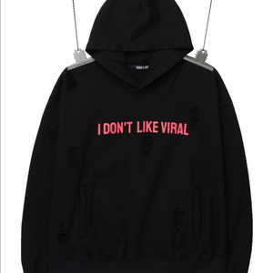 (1회착 택포가격) 모브라이프 DROP 02 DUSTED 후드티 블랙