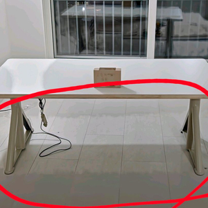 이케아 이도센 전동 높이조절 모션데스크 책상 프레임 이미지