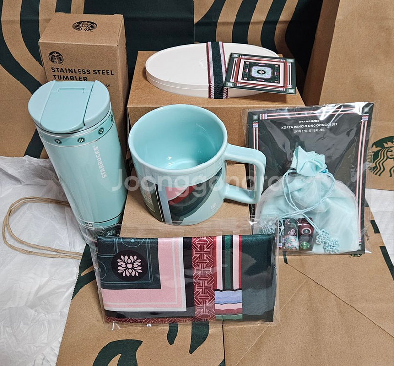 새상품S급]스타벅스 광복절 코리아 단청 트로이 텀블러 473ml--4