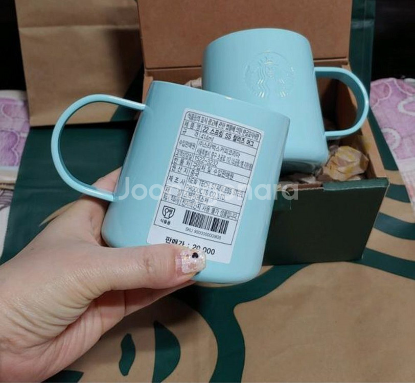 새상품S급]스타벅스22 스프링 SS 찰리즈 머그 414ml--3