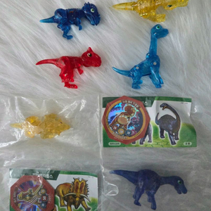 공룡메카드 레어 투명 크리스탈 타이니소어 새상품