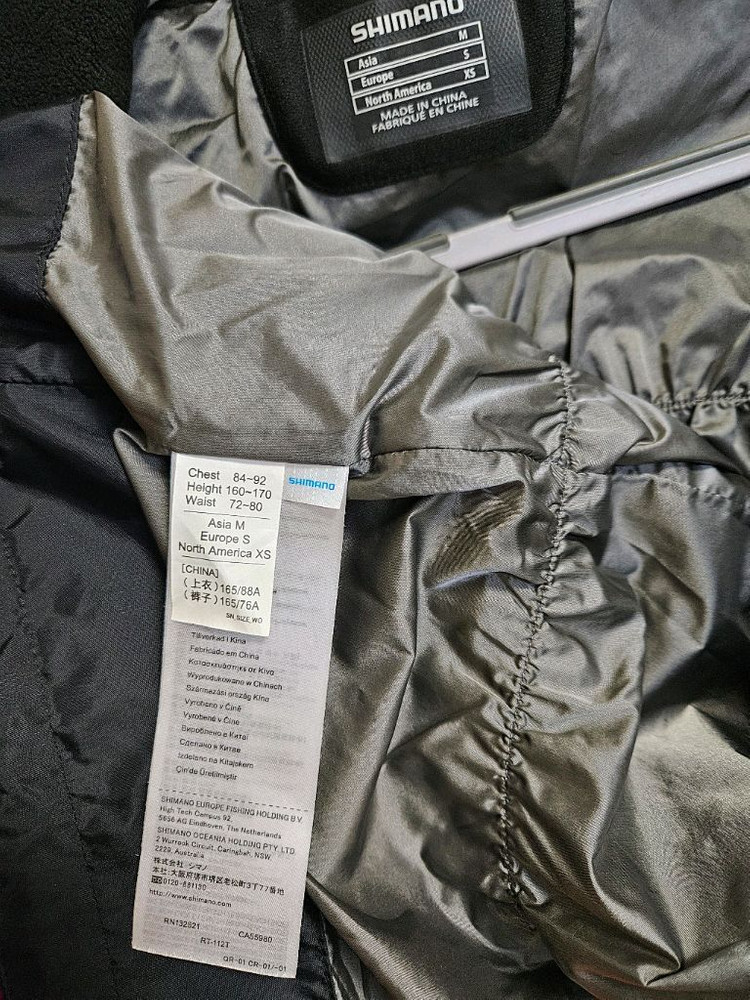 시마노 최고사양 고어텍스낚시복(RT-112T)--3