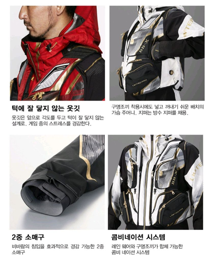 시마노 최고사양 고어텍스낚시복(RT-112T)--8