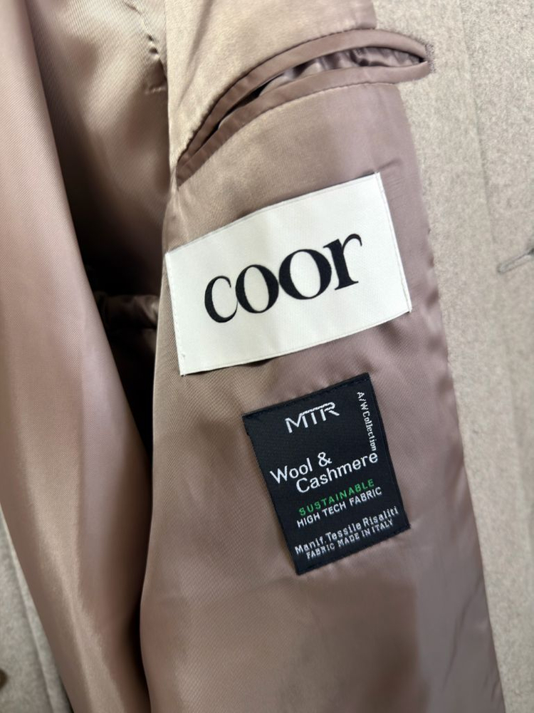 쿠어 MTR 발마칸코트 멜란지 헤이즐넛 M사이즈 이미지