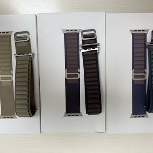 애플 워치 울트라 알파인 루프 3종 내추럴 티타늄