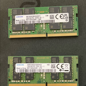 삼성 DDR4 2666 16GB, 3200 32GB 램 팝니다