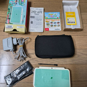 닌텐도 2DS XL 튀동숲 에디션 정품 박스
