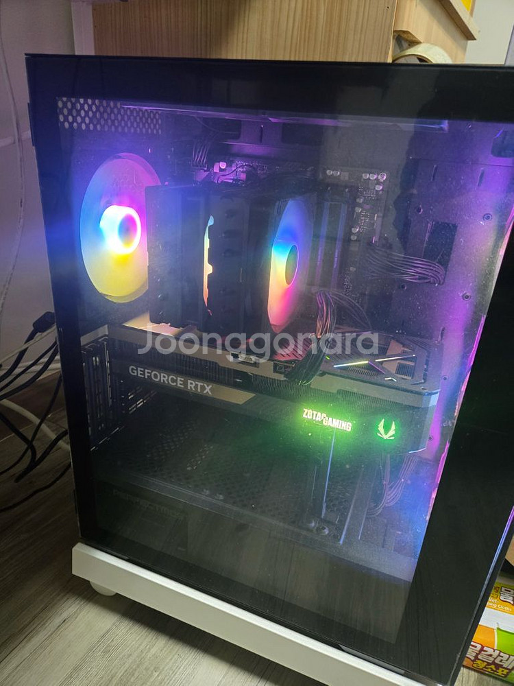 9600x RTX5070Ti 게이밍 PC sdd 1TB+2TB 판매--0