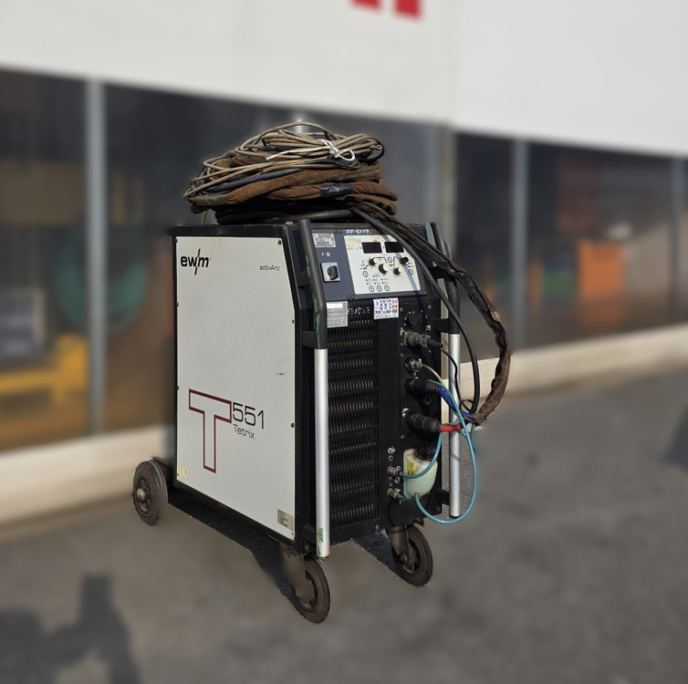 독일 EWM TETRIX 551 TIG 수냉 알곤용접기 wa03-134--4