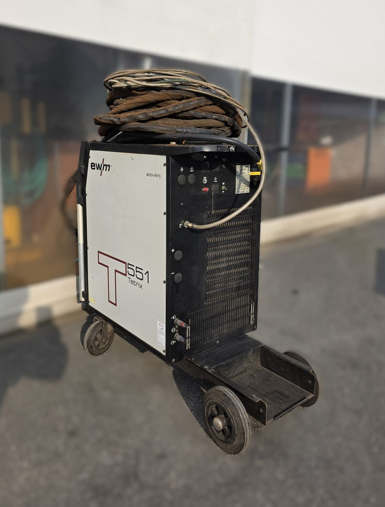 독일 EWM TETRIX 551 TIG 수냉 알곤용접기 wa03-134--2