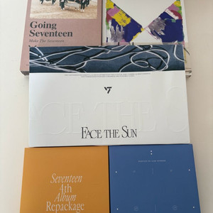 세븐틴 개봉 앨범 (포카포함) 이미지