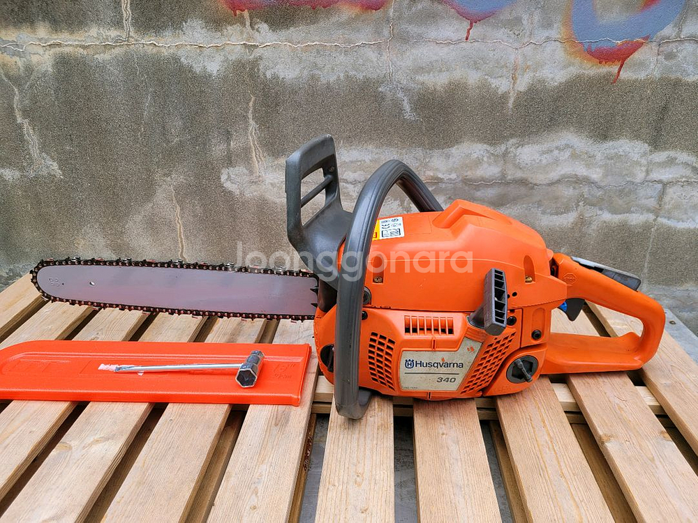 허스크바나 340 엔진톱--1