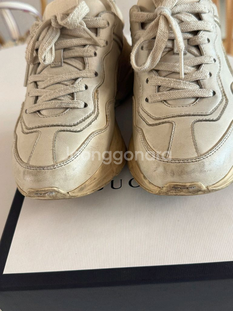 구찌라이톤더티 신발 34사이즈(220) 판매--3