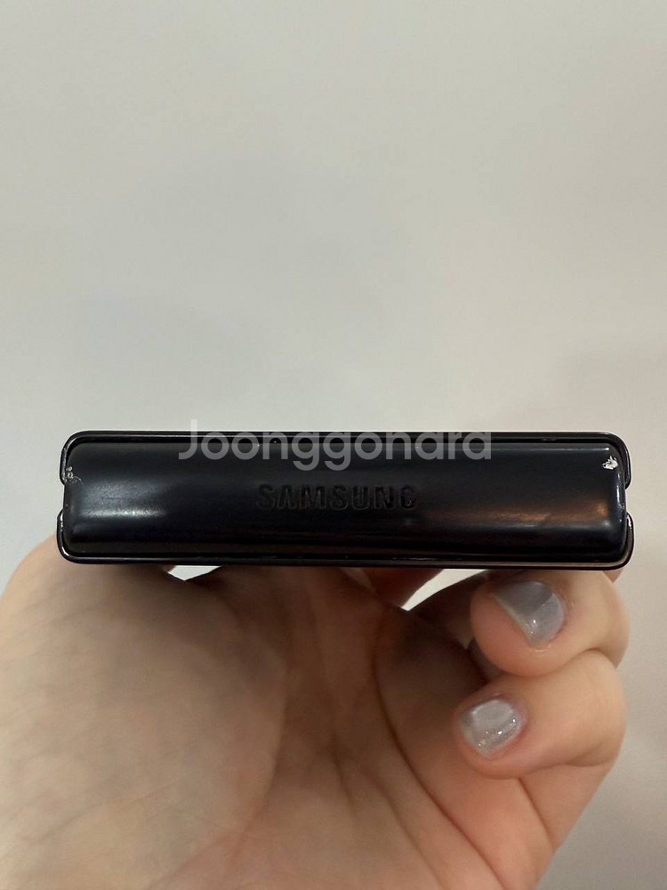 무잔상)갤럭시Z플립3 256GB 블랙/Y655--4