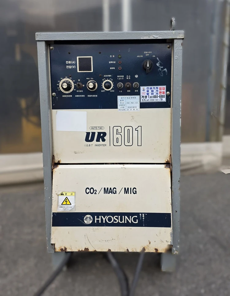효성 HYOSUNG UR601 CO2용접기 중고용접기 이미지