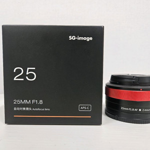 SG-image 25mm F1.8 니콘Z마운트 렌즈+전용후드