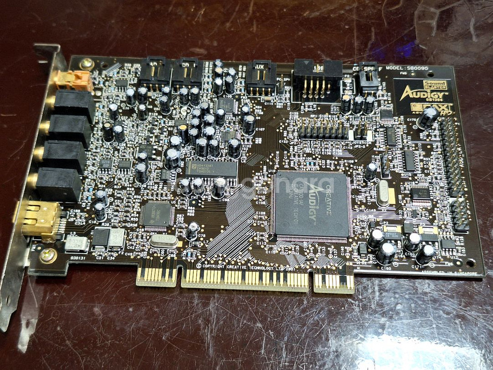 사운드카드 사운드 블라스터 Soundblaster Audigy 내외장세트--2