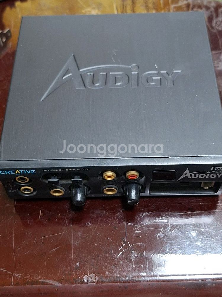 사운드카드 사운드 블라스터 Soundblaster Audigy 내외장세트--6