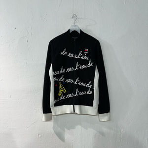 까스텔바작 골프 니트집업 가디건 여성95