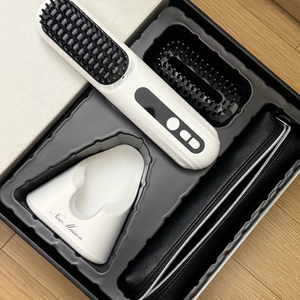 뉴메이슨 청담187 프리미엄 무선헤어브러쉬 빗고데기 매직기