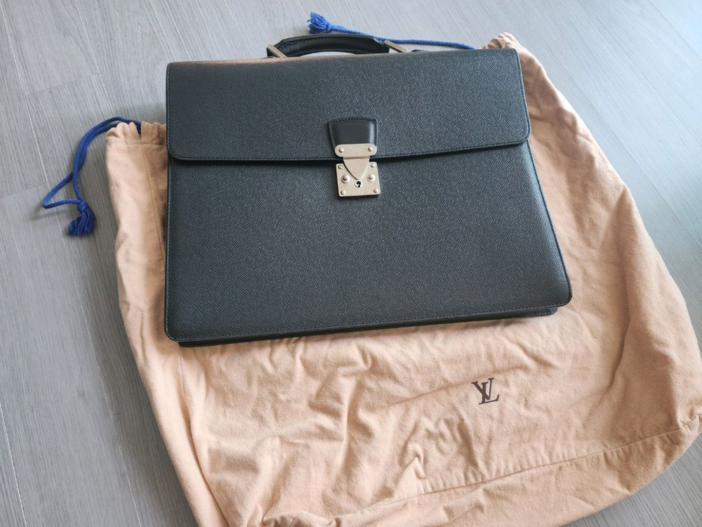 루이비통 다미에 그라파이트 서류가방--1