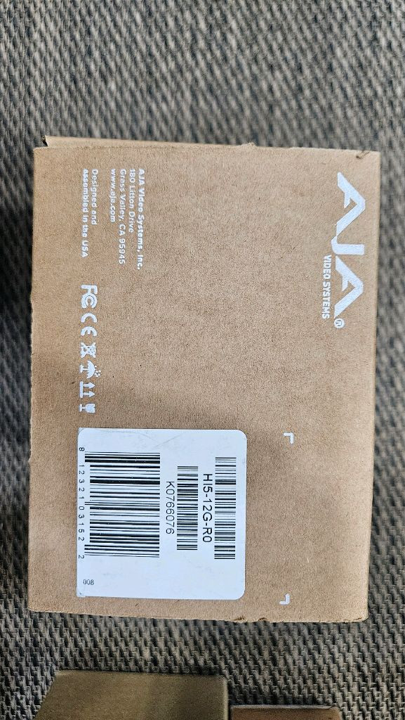 AJA H5-12G HDMI 미니컨버터--1