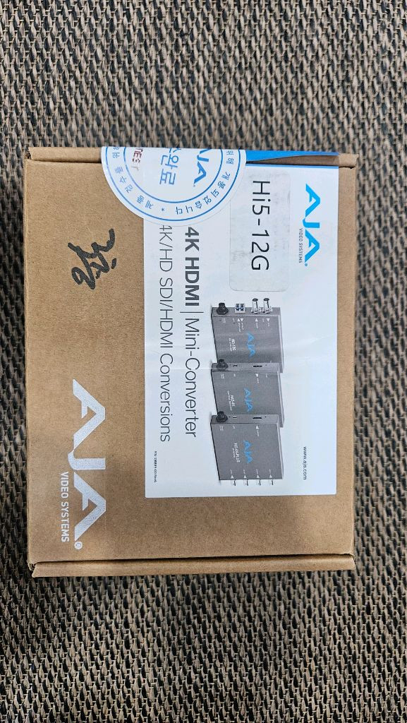AJA H5-12G HDMI 미니컨버터--2