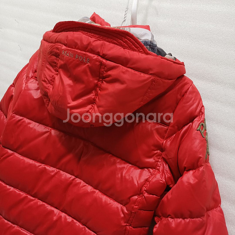 빈폴 여아 아동 120 구스 다운 패딩 자켓 가볍고포근 사랑봉봉--6