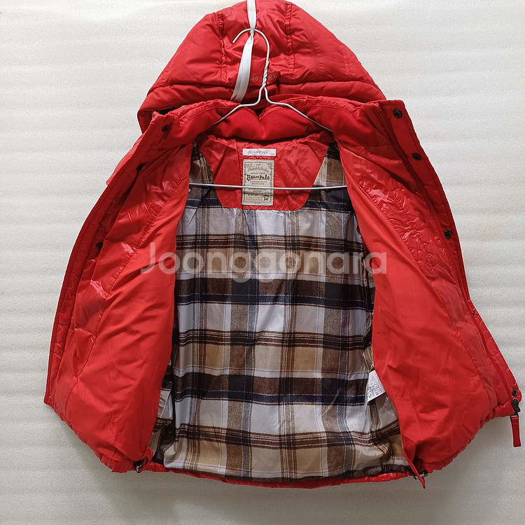 빈폴 여아 아동 120 구스 다운 패딩 자켓 가볍고포근 사랑봉봉--2