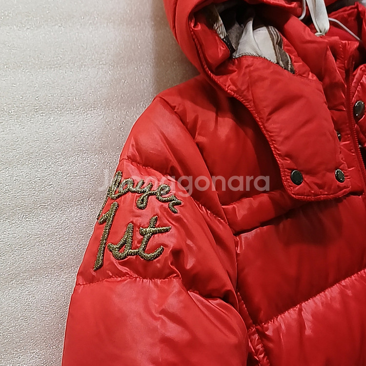 빈폴 여아 아동 120 구스 다운 패딩 자켓 가볍고포근 사랑봉봉--4