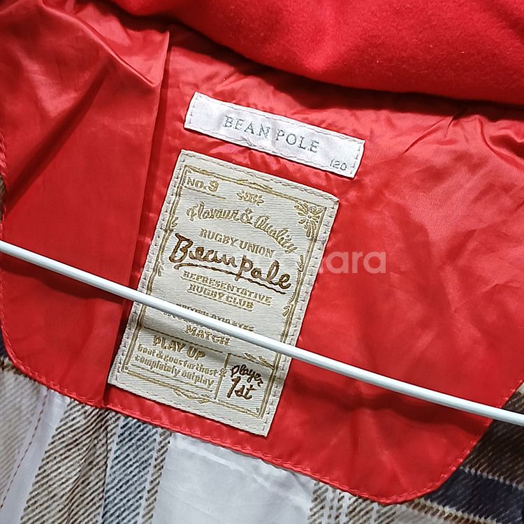 빈폴 여아 아동 120 구스 다운 패딩 자켓 가볍고포근 사랑봉봉--3