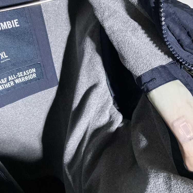 XL)아베크롬비 기모 안감 점퍼--4