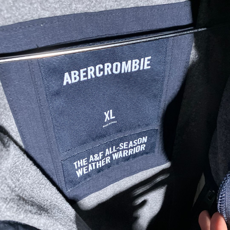 XL)아베크롬비 기모 안감 점퍼--3