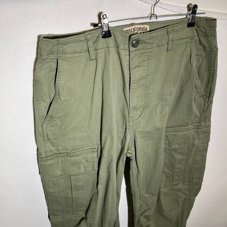 XL)후아유 스판 카고팬츠 치노팬츠--1