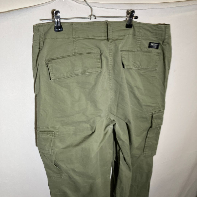 XL)후아유 스판 카고팬츠 치노팬츠--4