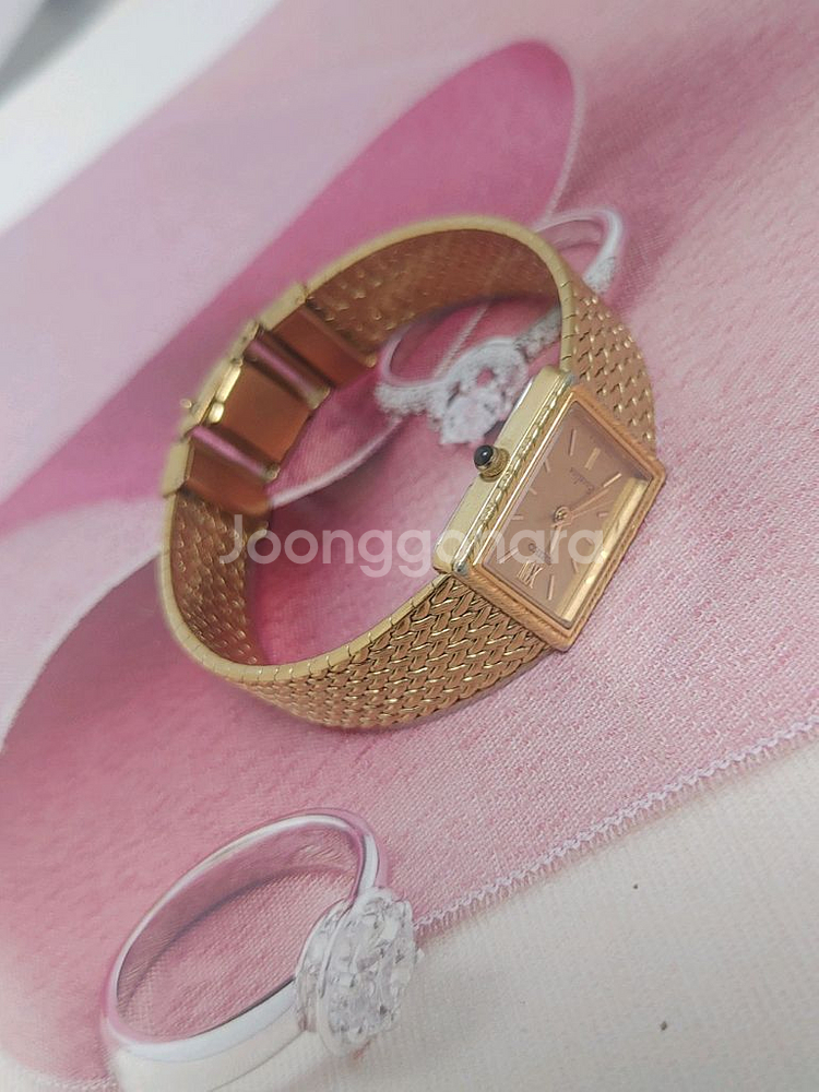 SEIKO 엑셀린 금장메쉬 여성용시계--4