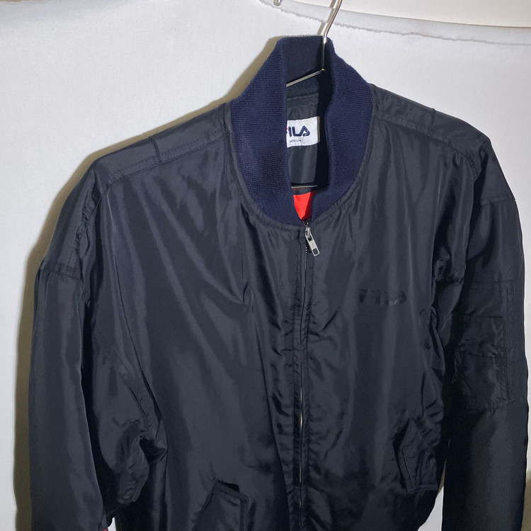 100)휠라 MA-1자켓 항공점퍼--1