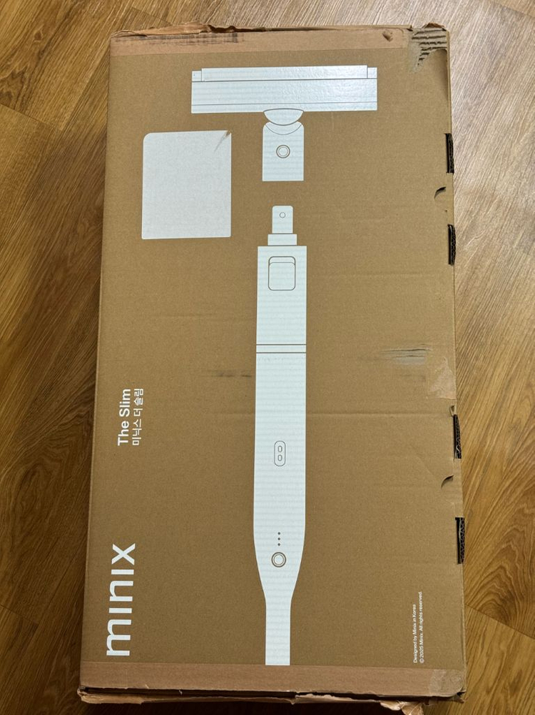 미닉스 더 슬림 무선청소기 1회 사용 제품--6