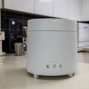 6L 대용량 스텐팟 가열식 가습기 거의 새거