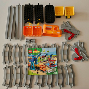 레고) 정품 듀플로 기차 10882 + 10875 + 10872