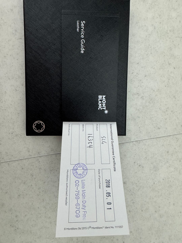 몽블랑 마이스터스튁 6cc + 뷰포켓 지갑 16354 이미지