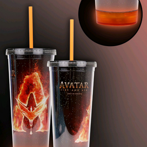 아바타 불과재 led 컵 음료컵 메가박스 굿즈