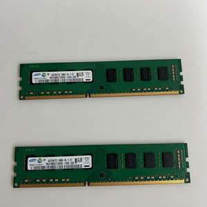 삼성 DDR3 4GB 데스크탑 램 메모리 2개 세트