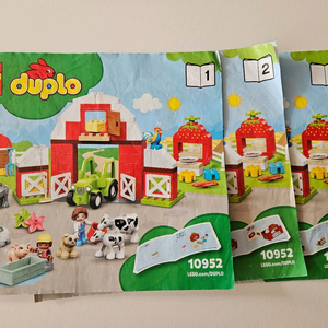 레고) 정품 10952 듀플로 동물 농장 마을 이미지