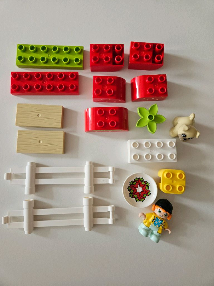 레고) 정품 10952 듀플로 동물 농장 마을 이미지